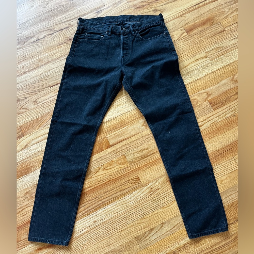 Steven Alan Japanese Denim Black Jeans